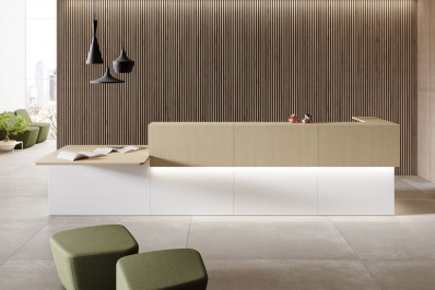 Bancone Reception serie Point